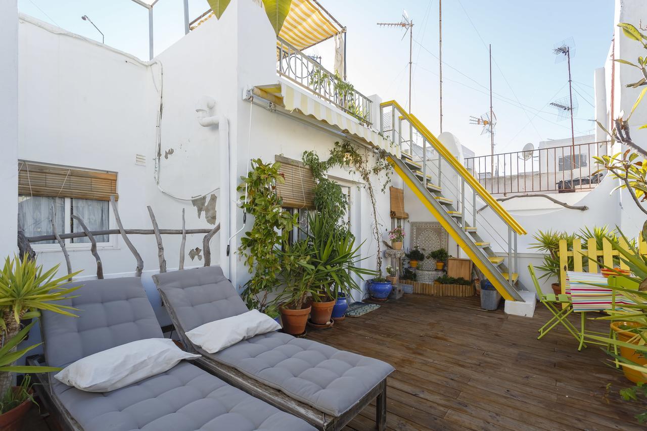 Atico El Bohemio Flamenco Appartement Cádiz Buitenkant foto