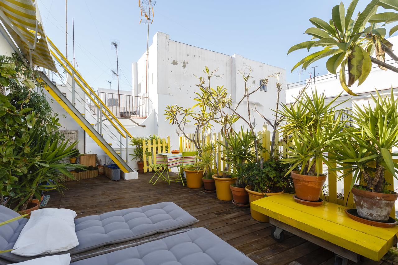 Atico El Bohemio Flamenco Appartement Cádiz Buitenkant foto