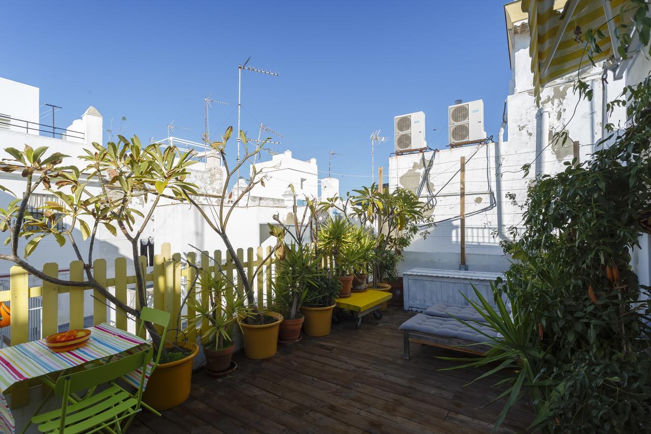 Atico El Bohemio Flamenco Appartement Cádiz Buitenkant foto